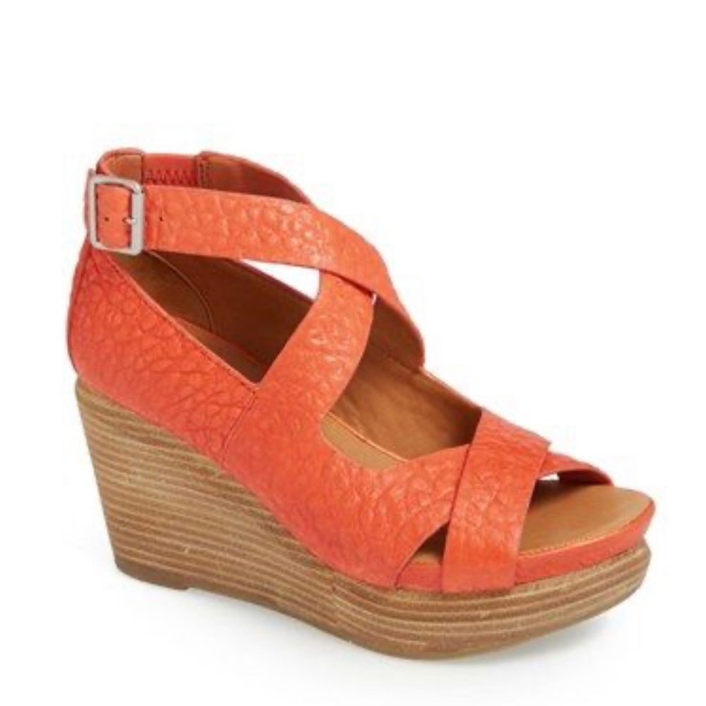 Gentle Souls Jasione Wedge Platform Wedges Women Size 10M